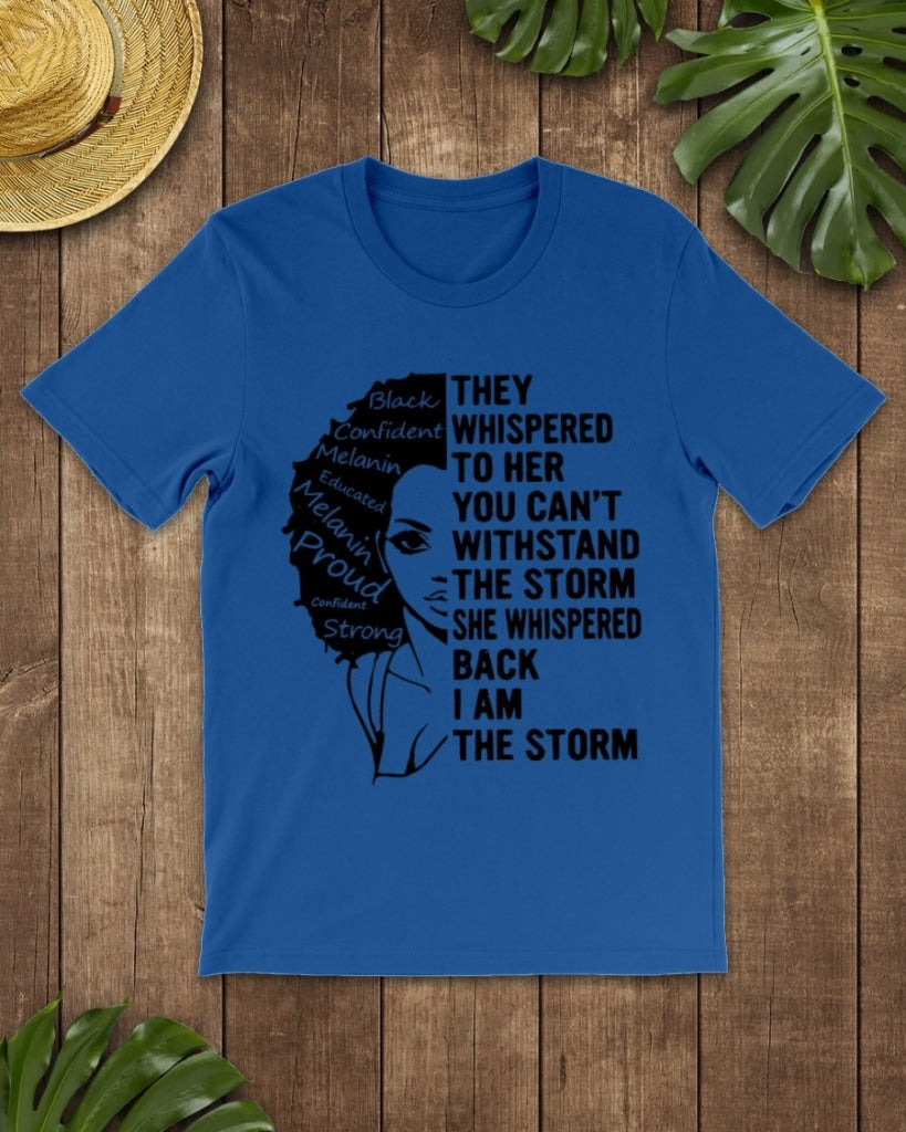I Am The Storm Classic T-Shirt Royalblue / Xs T