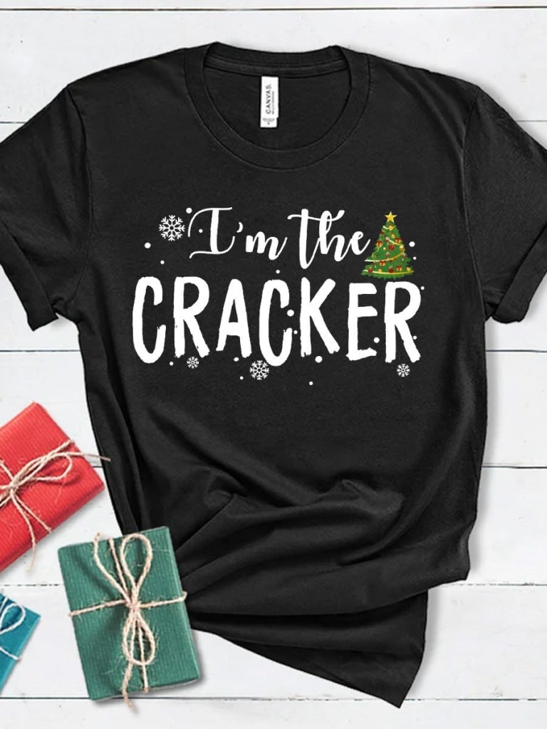 Im The Nut Cracker Matching Christmas T-Shirt Black / Mens S T-Shirt