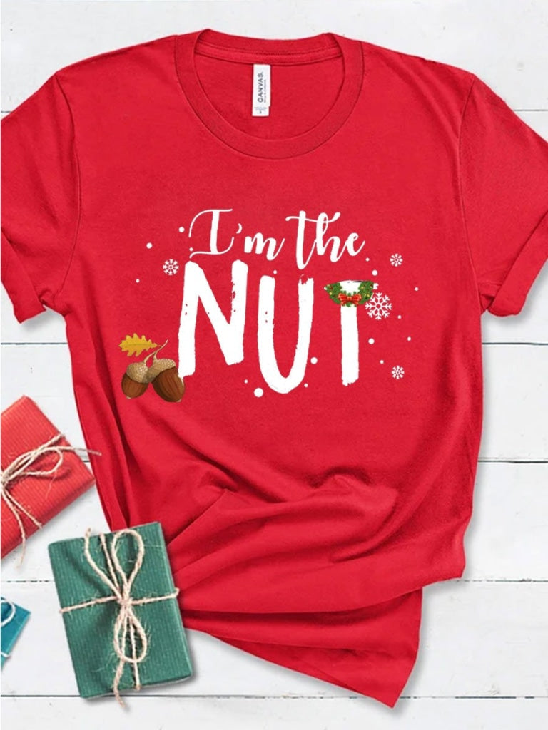 Im The Nut Cracker Matching Christmas T-Shirt Red / Mens S T-Shirt