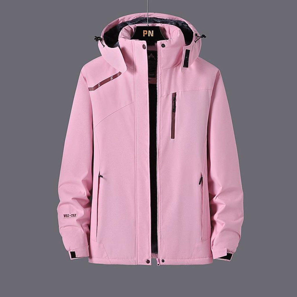 Mens Blazers With Hooded Jackets Female Shallow Powder / M Standard Coats