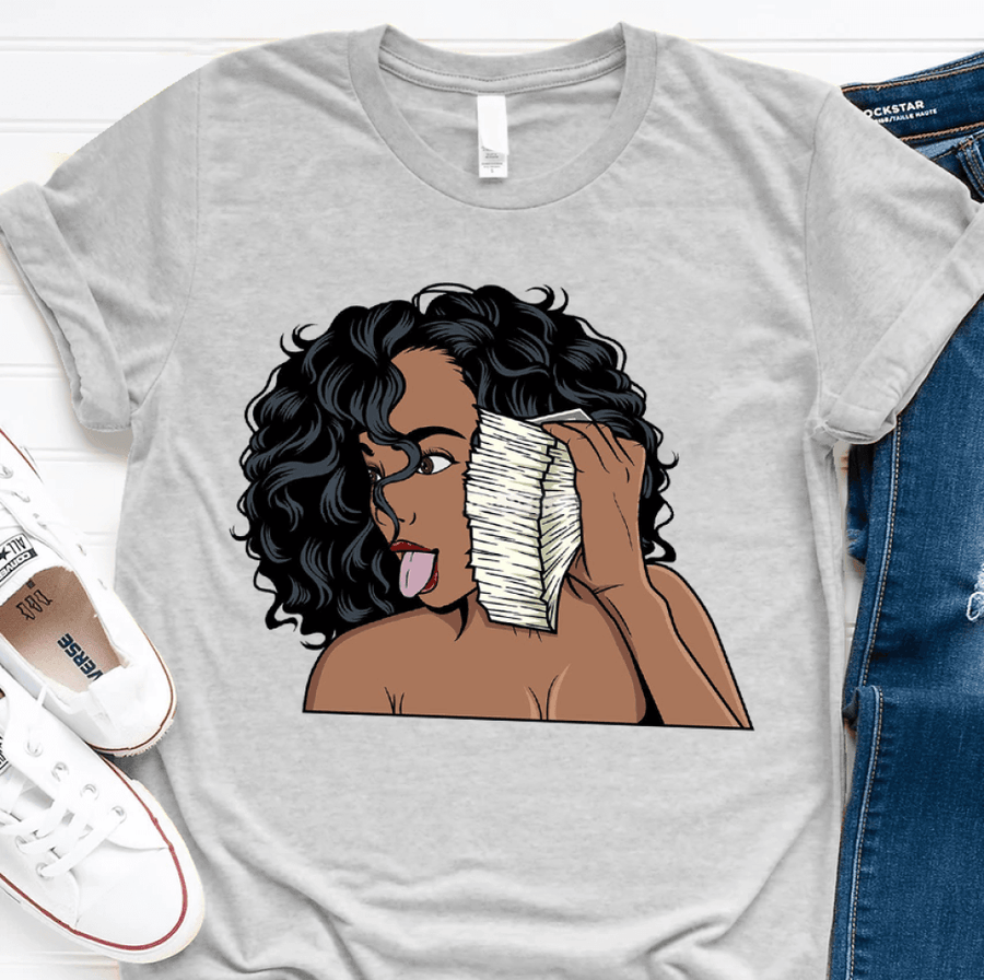 Naughty Black Girl T-Shirt T