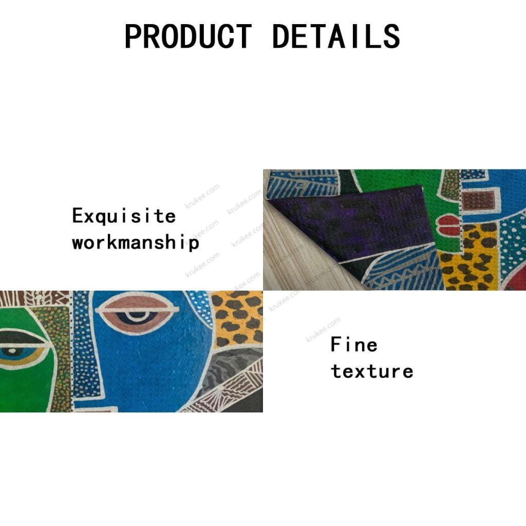 Passa - Contemporary African Artwork Apron Microfiber Drying Mat