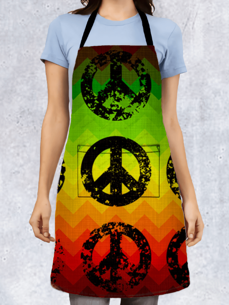 Peace Color Apron