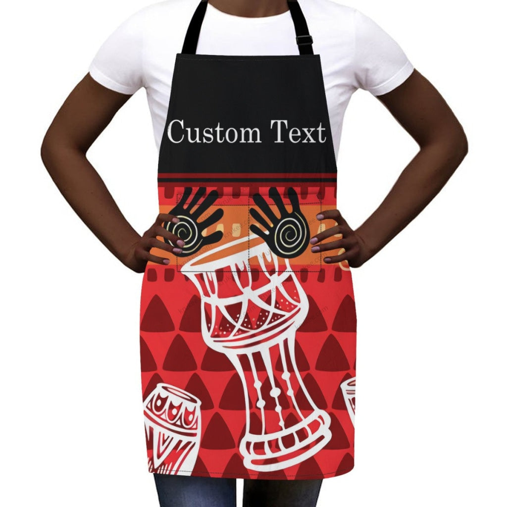 Personalized African Culture Art Apronapron