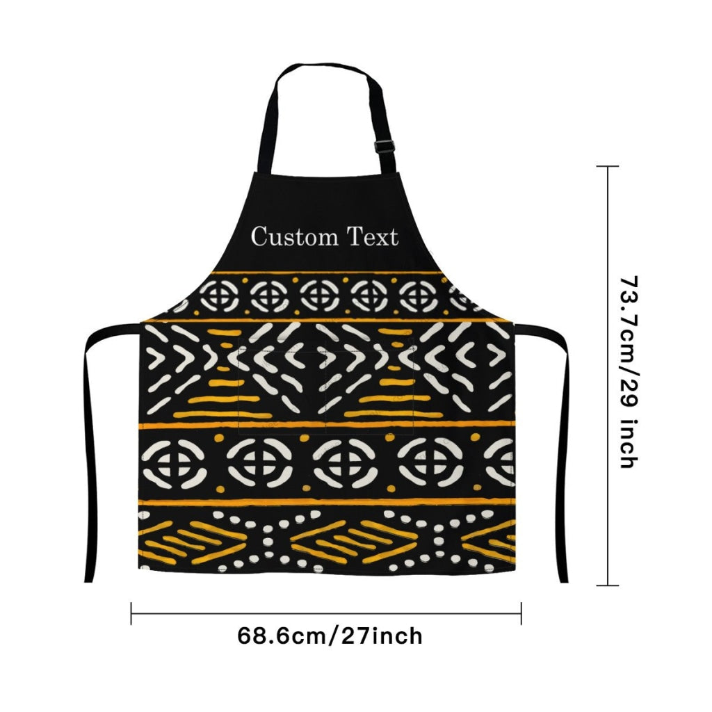 Personalized African Culture Art Apronapron