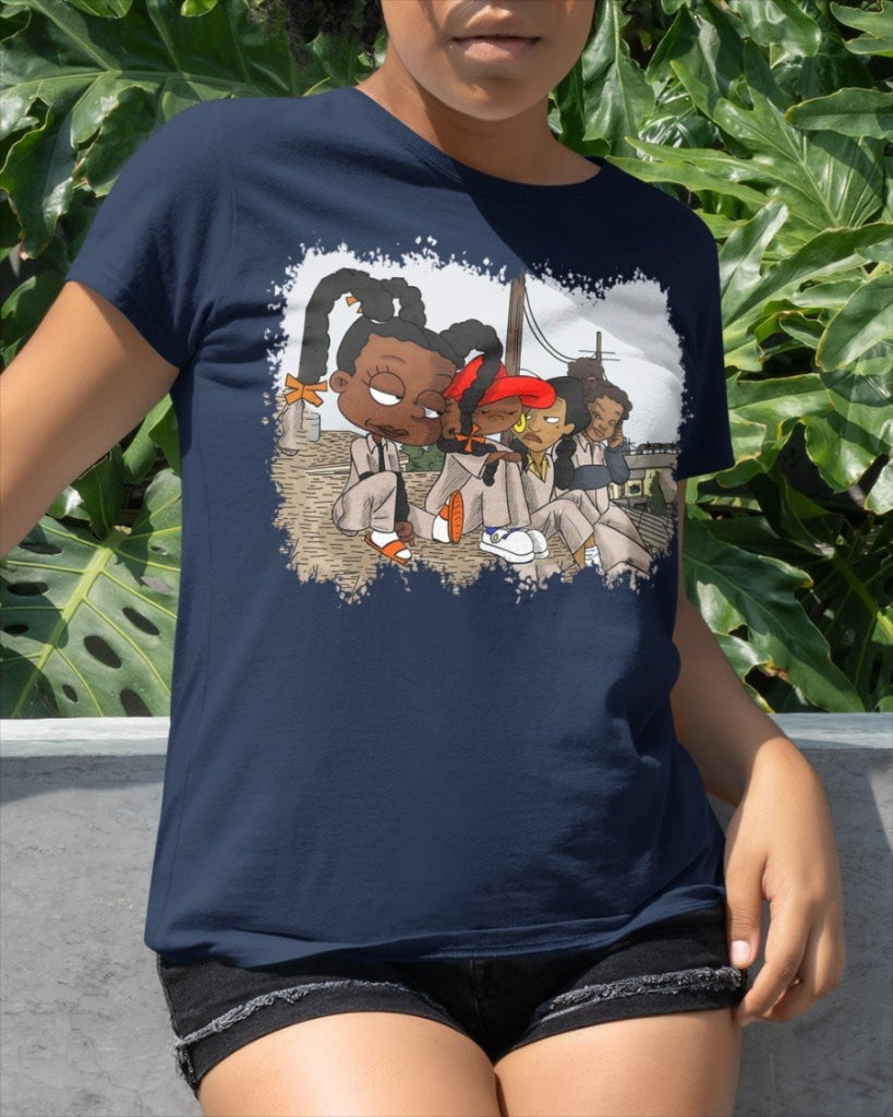 Set It Off Classic T-Shirt Navy / Xs T