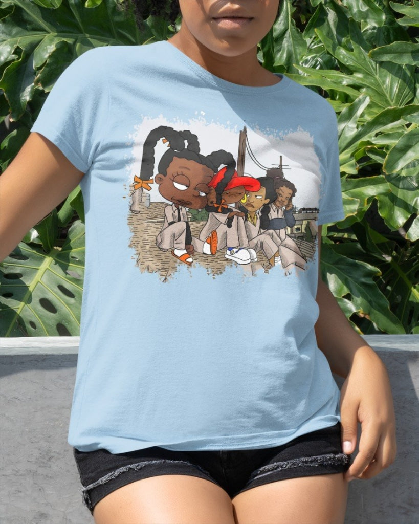 Set It Off Classic T-Shirt Sky Blue / Xs T
