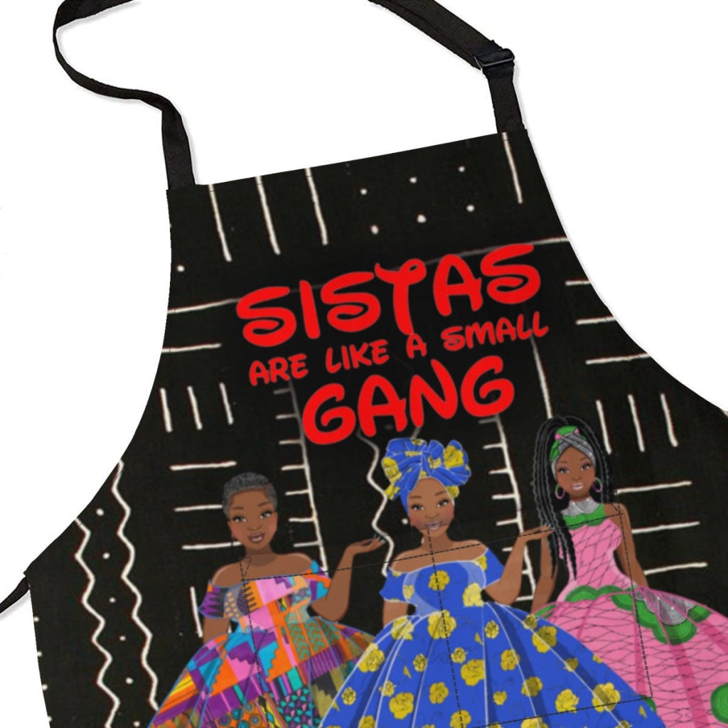 Sistas Like A Small Gang - Black -3 Sisters