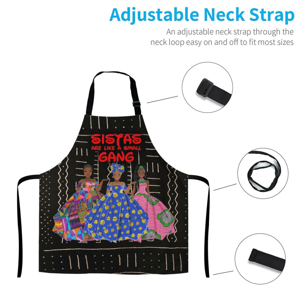 Sistas Like A Small Gang - Black -3 Sisters