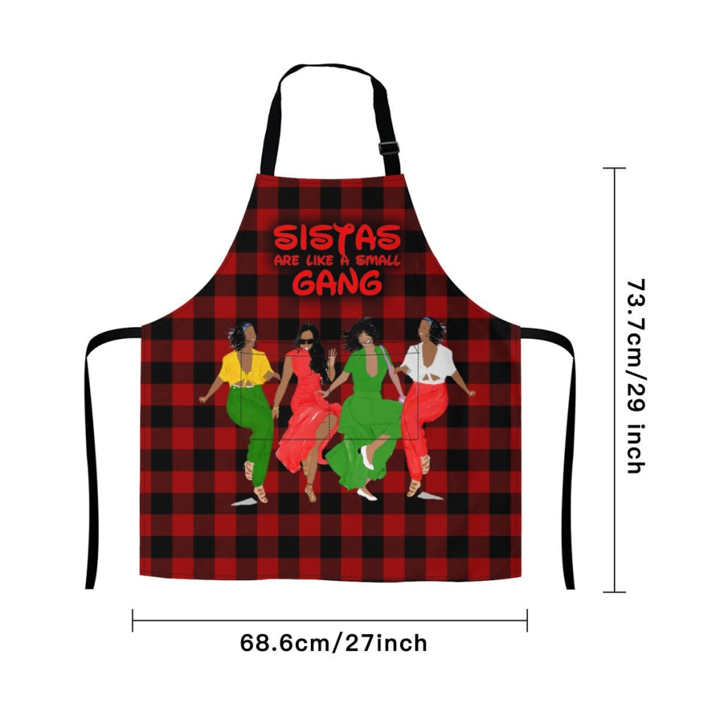 Sistas Like A Small Gang - Redblack -4 Sisters Rock