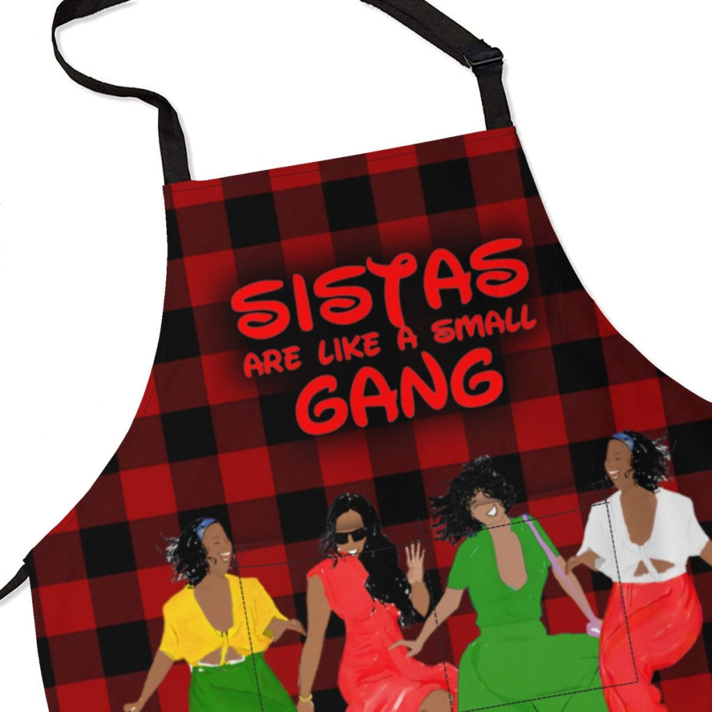Sistas Like A Small Gang - Redblack -4 Sisters Rock