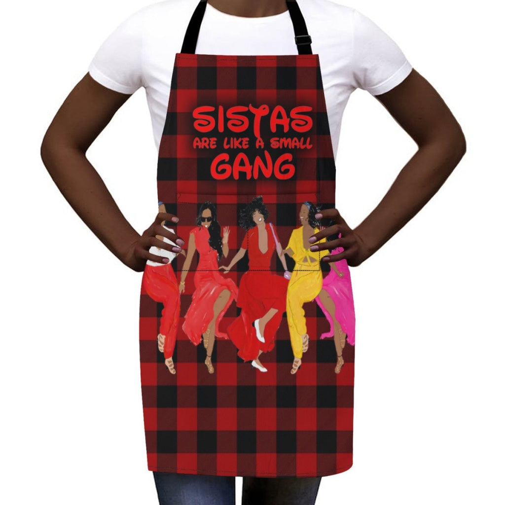 Sistas Like A Small Gang - Redblack -5 Sisters Rock