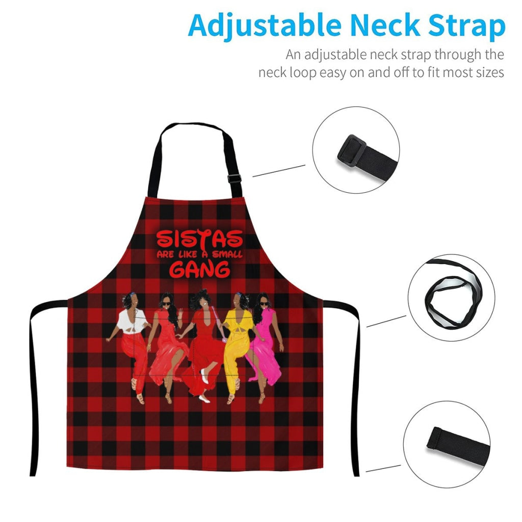 Sistas Like A Small Gang - Redblack -5 Sisters Rock