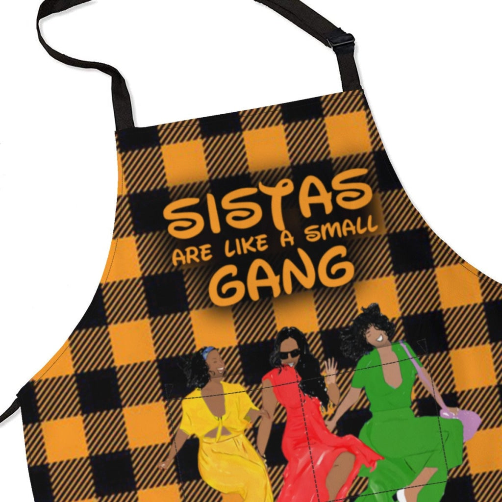 Sistas Like A Small Gang - Yellow -3 Sisters Rock