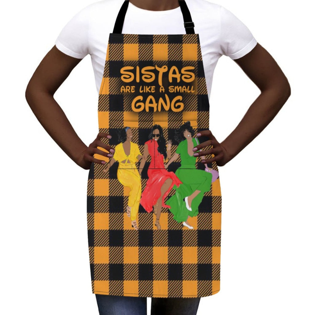 Sistas Like A Small Gang - Yellow -3 Sisters Rock