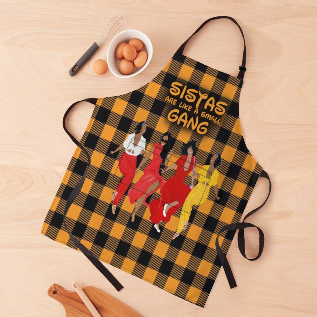 Sistas Like A Small Gang - Yellow -4 Sisters Rock