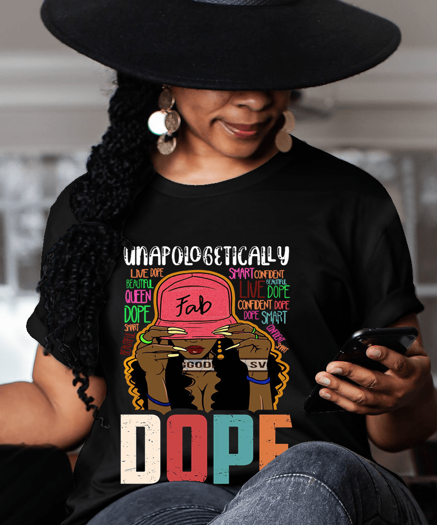 Smart And Beautiful Black Woman T-Shirt T