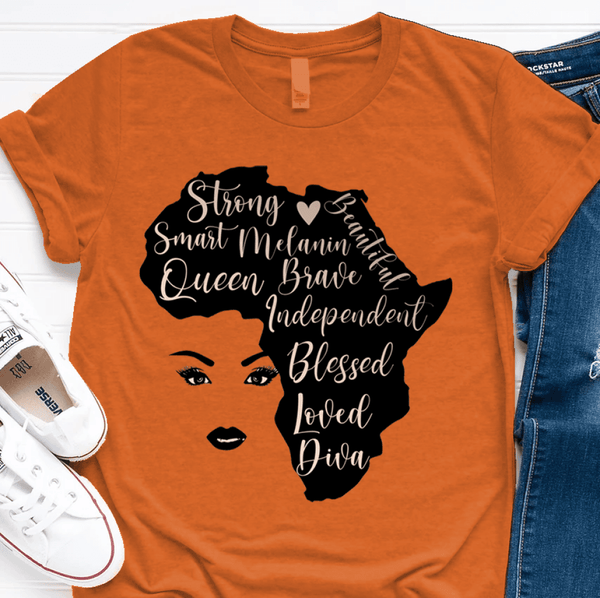 Smart Queen Black Woman T-Shirt T