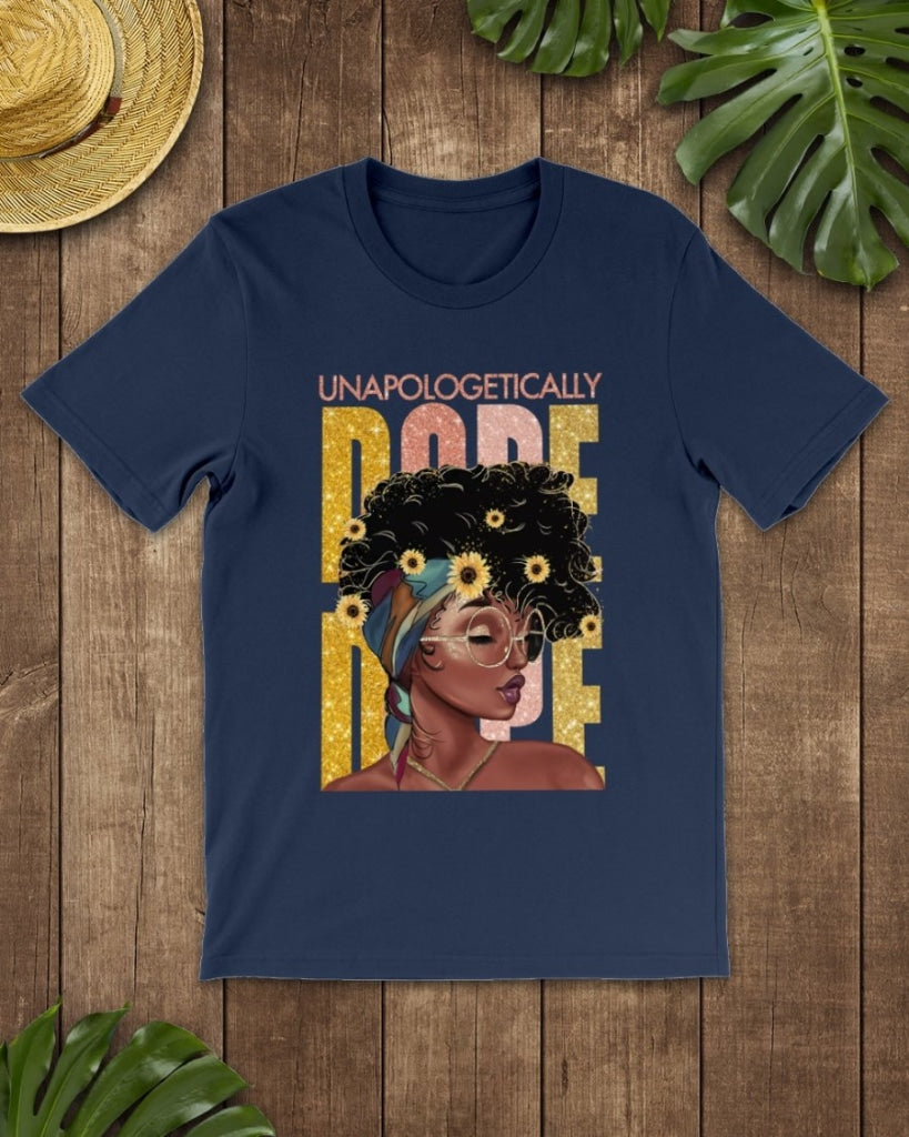 Unapologetically Dope Classic T-Shirt Navy / Xs T
