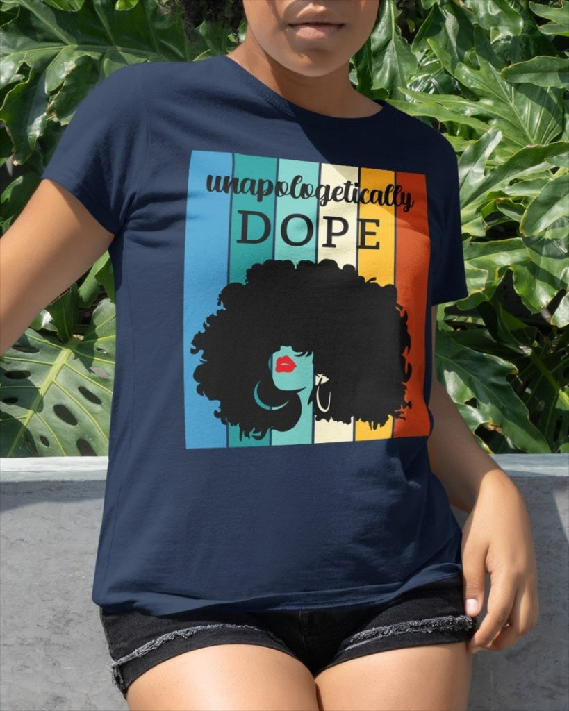 Unapologetically Dope Classic T-Shirt Navy / Xs T