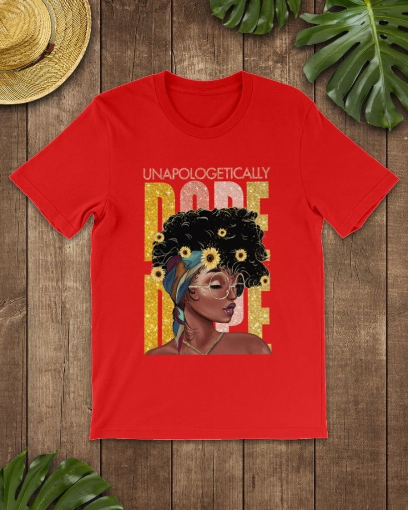 Unapologetically Dope Classic T-Shirt Red / Xs T