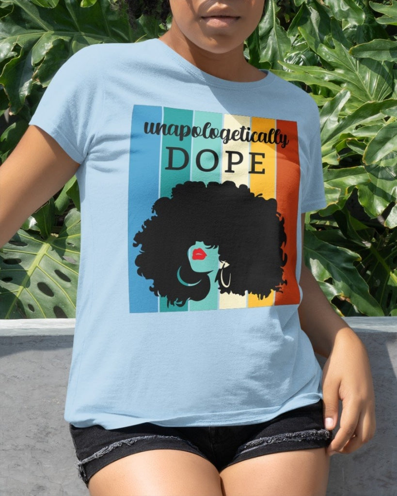 Unapologetically Dope Classic T-Shirt Sky Blue / Xs T