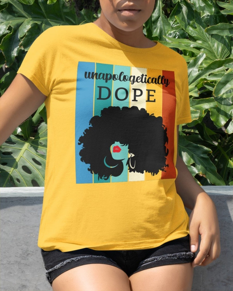 Unapologetically Dope Classic T-Shirt Yellow / Xs T